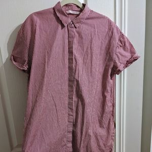 Striped Button Down Dress